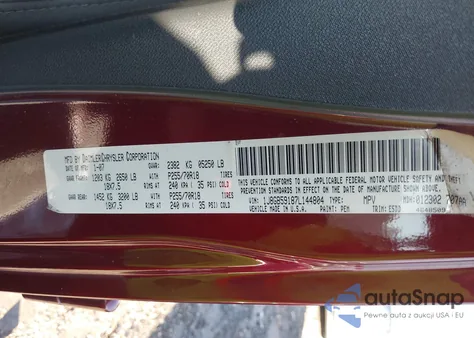 2007 Jeep Wrangler Sahara from USA, damaged, VIN 1J8GB59187L144804